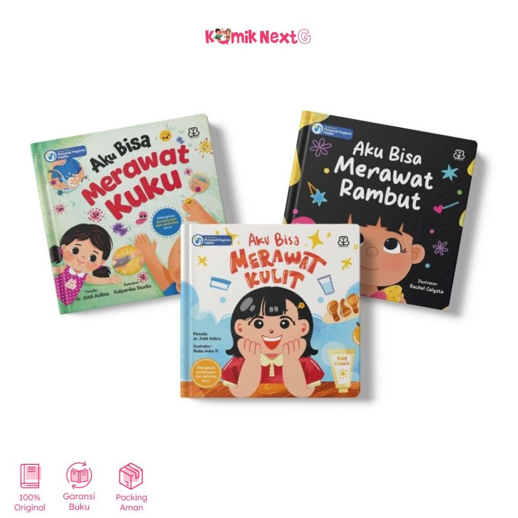 Bentang Kids Buku Anak Dongeng Seri Personel Hygiene Habits : Aku Bisa Merawat Kuku Kulit Rambut - B