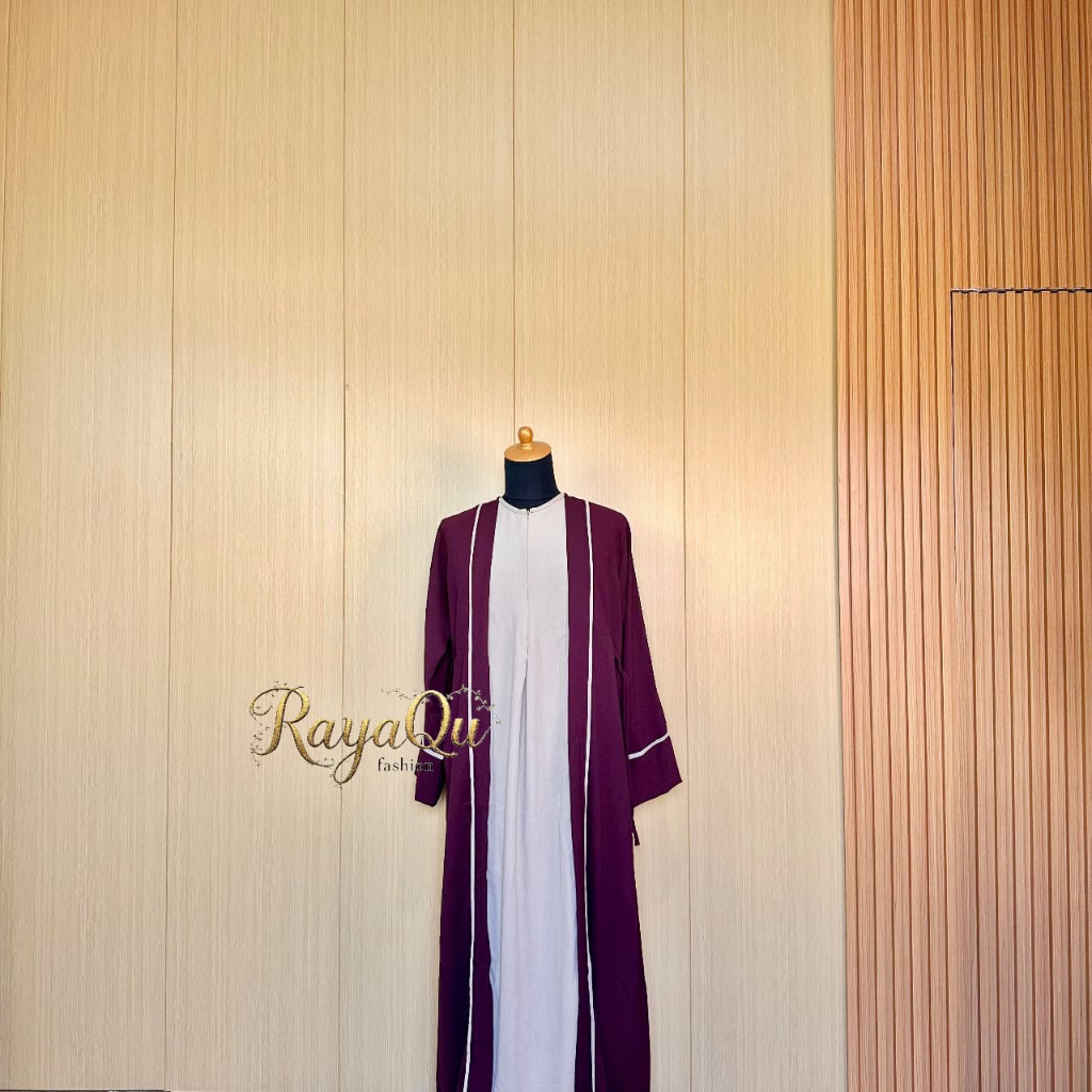 R-QI COLECTION | GAMIS WANITA SYARI CRINKLE PREMIUM | GAMIS ELEGANT