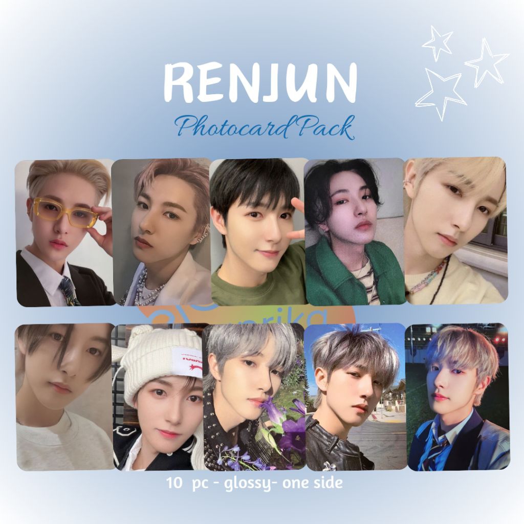 RENJUN NCT DREAM NCT PHOTOCARD PC KPOP UNOFFICIAL