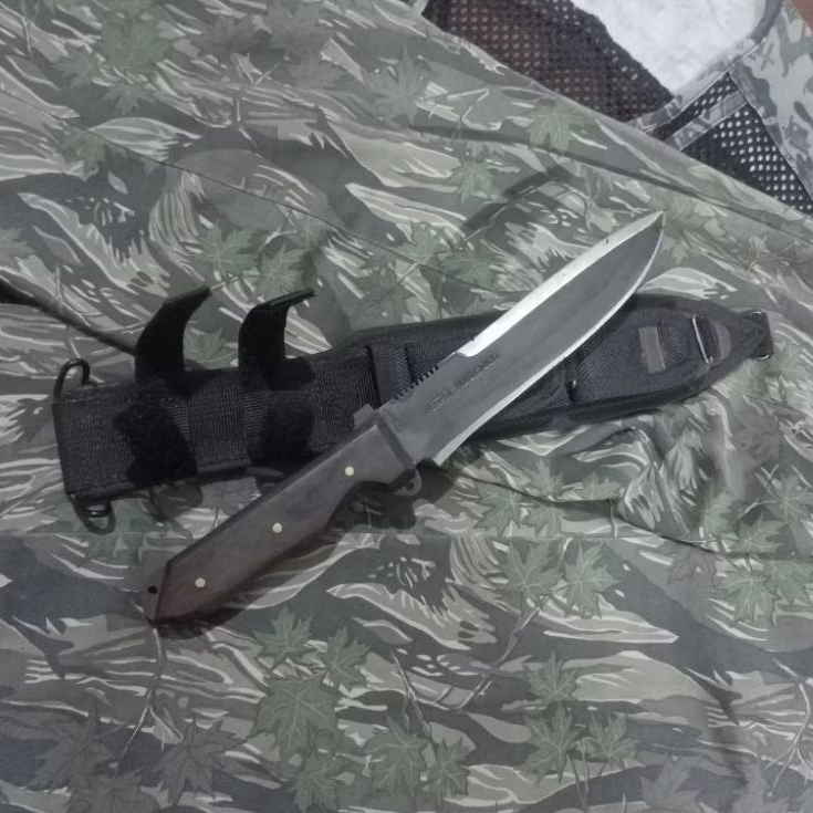 pisau survival besar nisoku camp army hunting