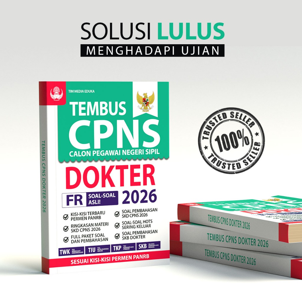 Buku CPNS PPPK - Tebus TES CPNS DOKTER 2026 - CPNS Dokter