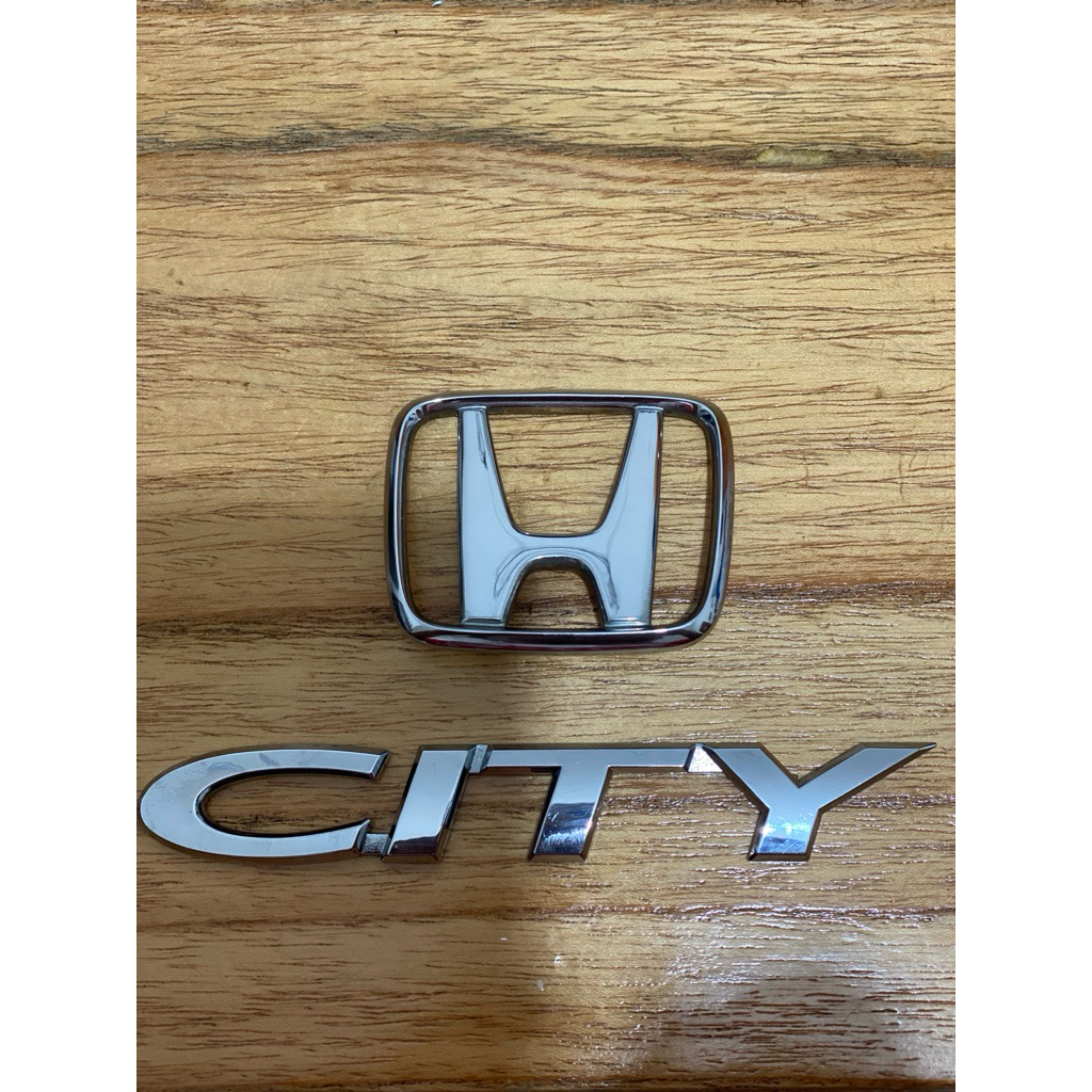 Emblem Honda City Second
