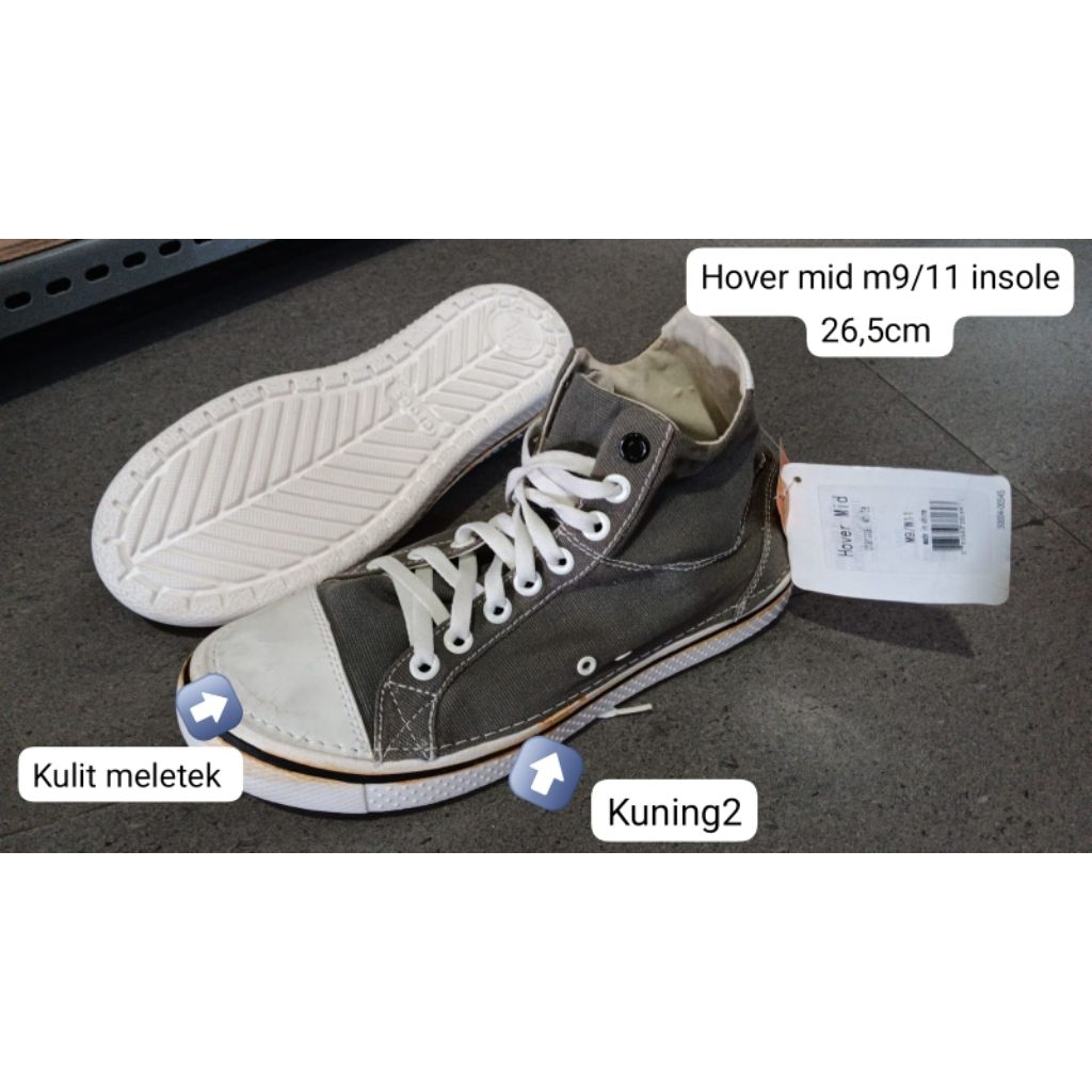 CROCS HOVER LACE UP LEATHER REJECT SEPATU IMPORT