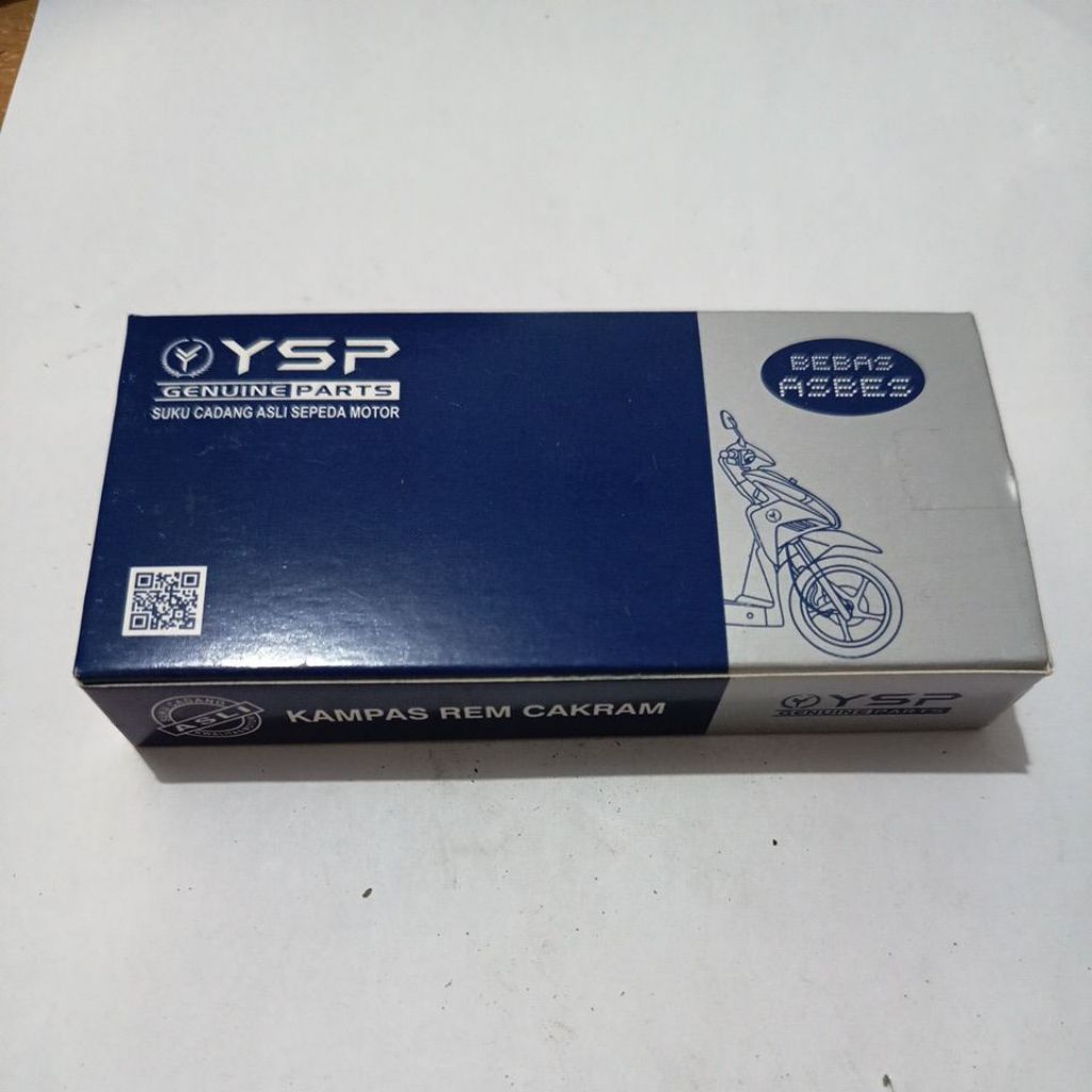 DISCPAD KAMPAS REM CAKRAM DEPAN HONDA REVO ABSOLUTE BLADE ASLI ORIGINAL YSP