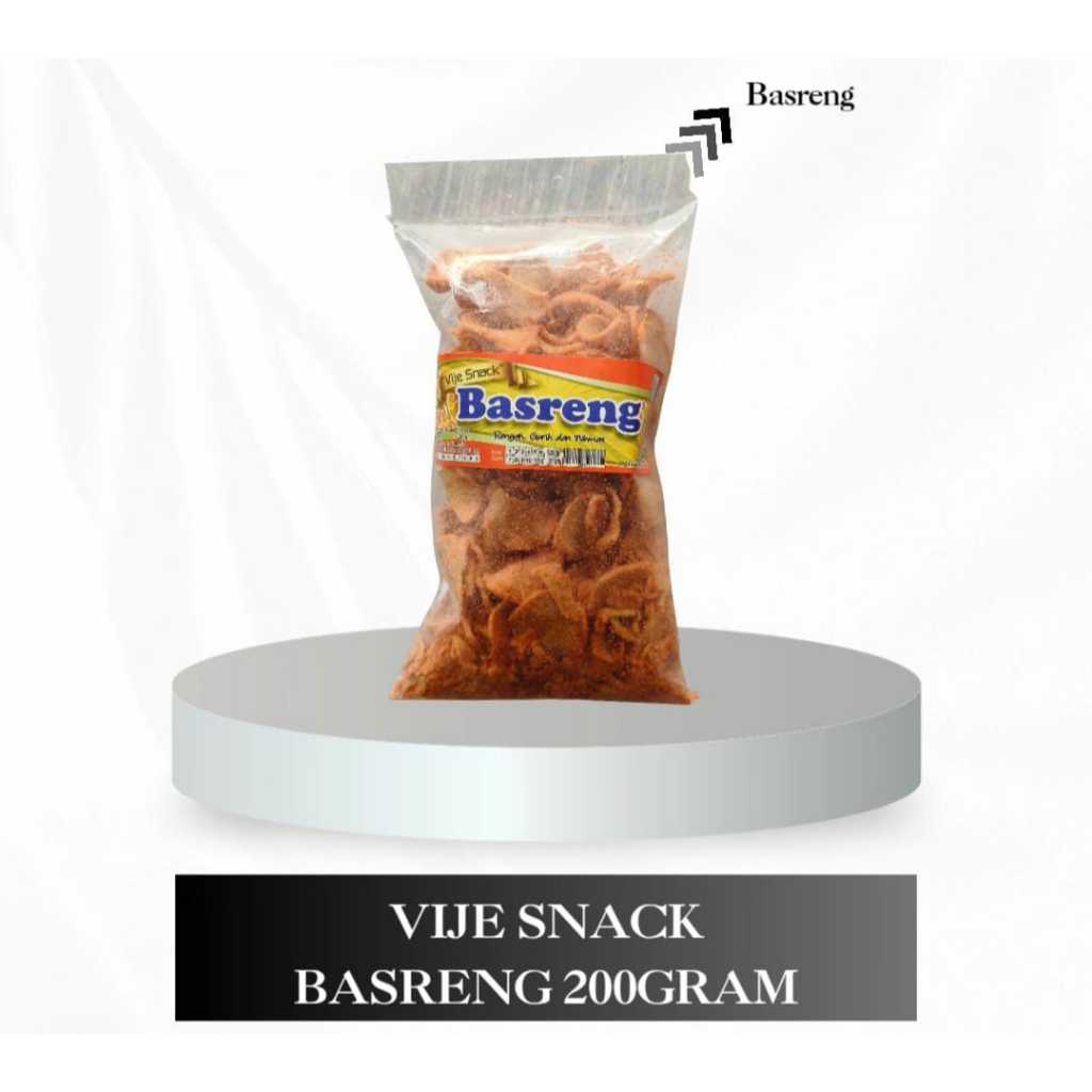 VIJE SNACK SOSRENG / BASRENG 200 GRAM / SNACK PEDAS / VIJE SNACK