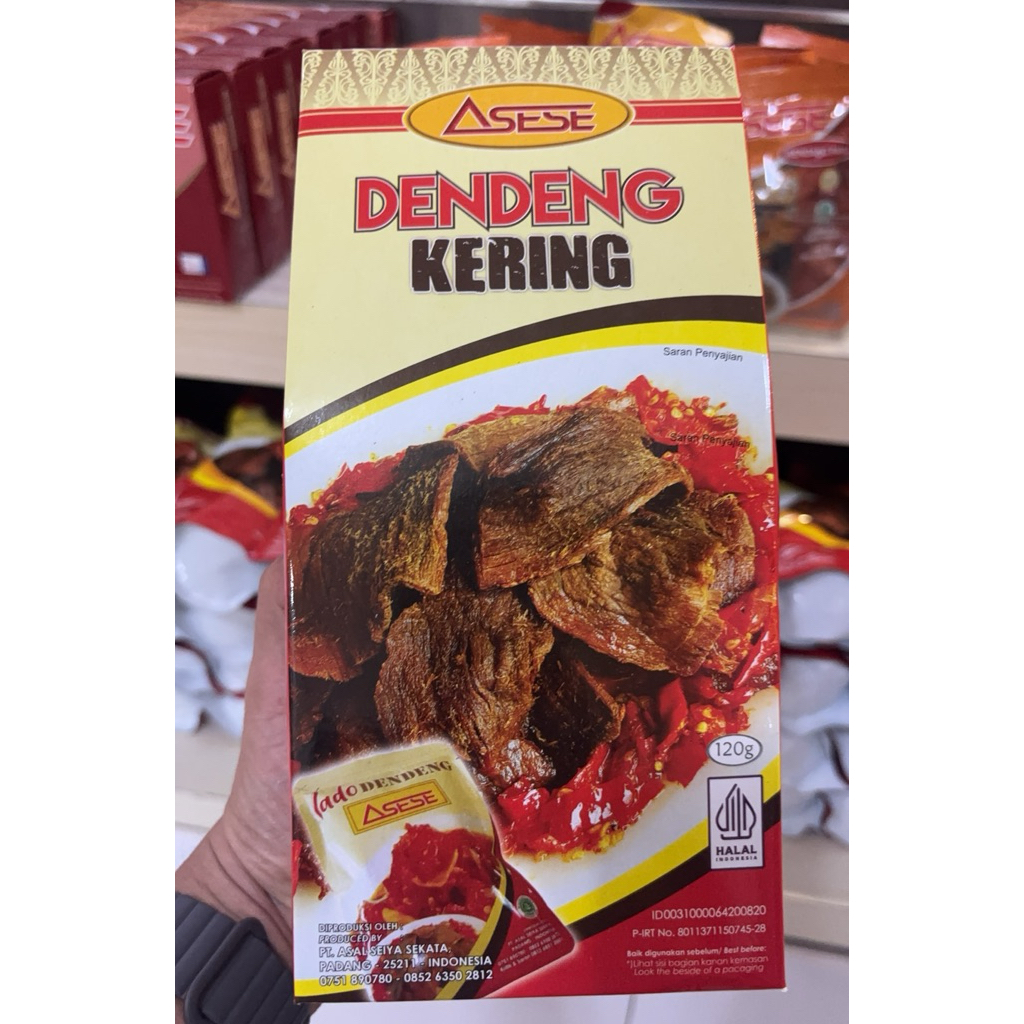 Dendeng Kering Balado Asese