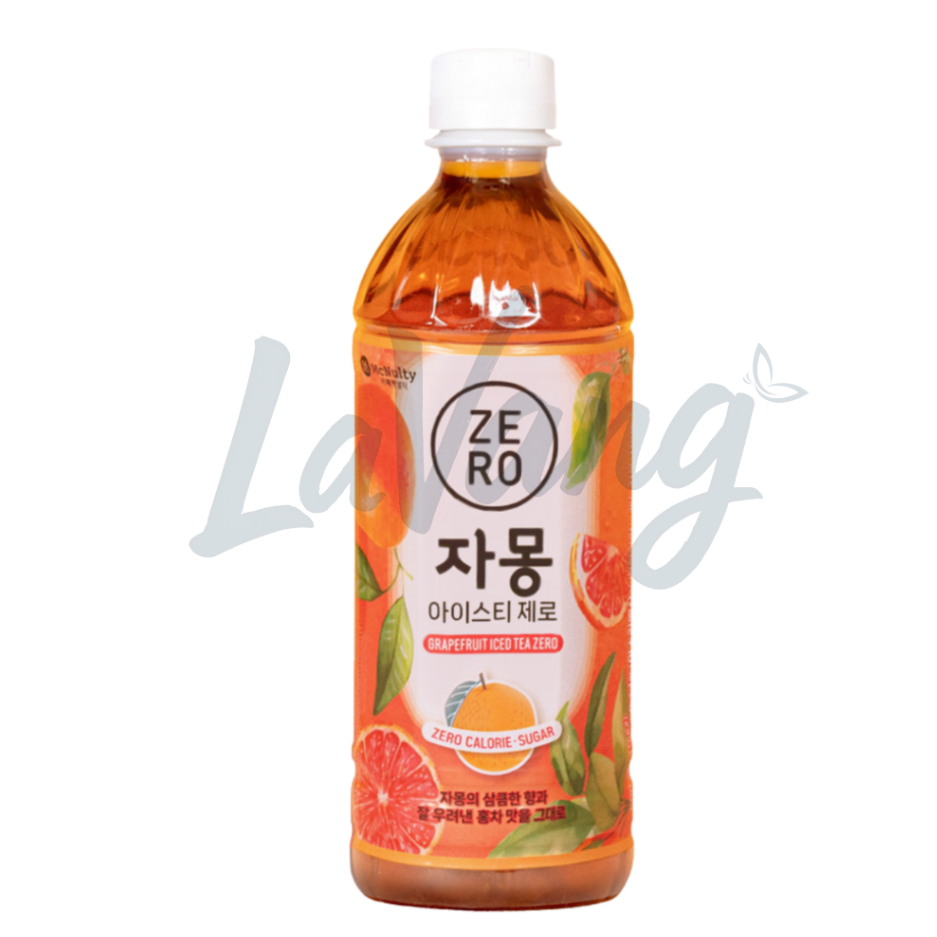 MCNULTY ICE TEA ZERO GRAPEFRUIT Teh Korea Zero Sugar 0 Kalori Minuman Diet HALAL 500ml