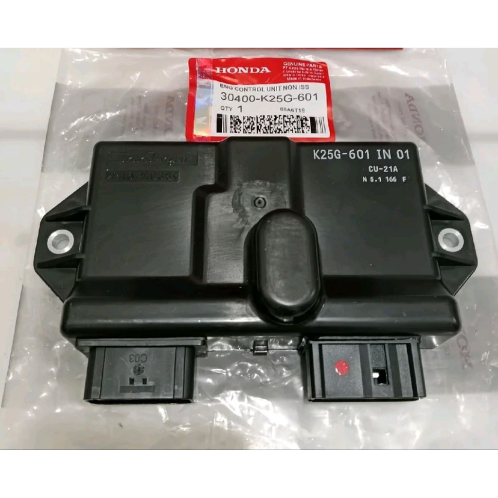 ECCU ECM 30400-K25G-601 ECU CDI MOTOR BEAT FI ESP, SCOOPY FI NON ISS STATER HALUS K25G-601-IN01 ECCU