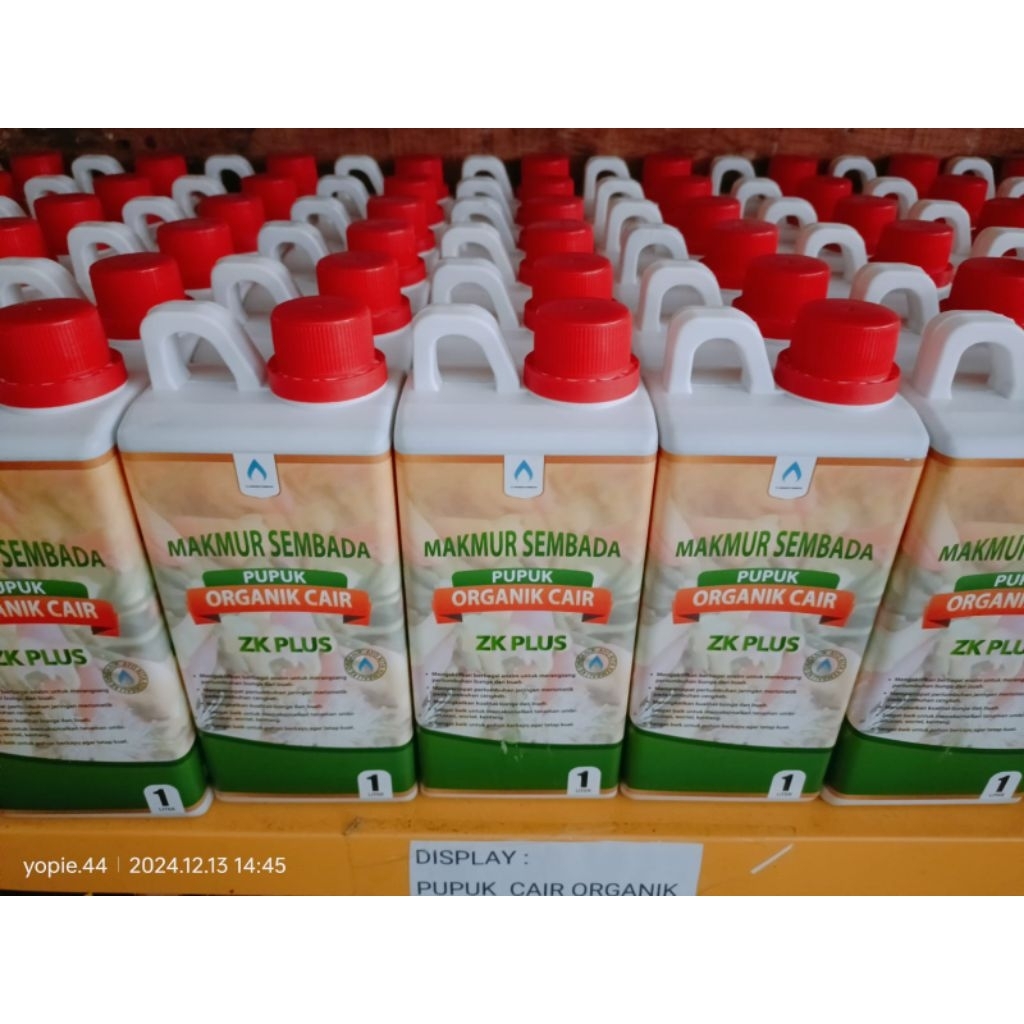 pupuk organik  zk plus makmur sembada 1liter
