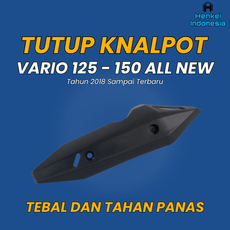 Cover Knalpot Motor Vario 125 New - Vario 150 New Tahun 2018 2019 2020 2021 2022