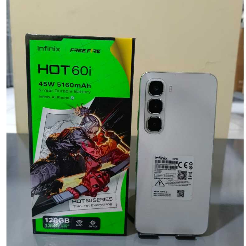 Handphone Infinix Hot 60i Ram 6 128GB