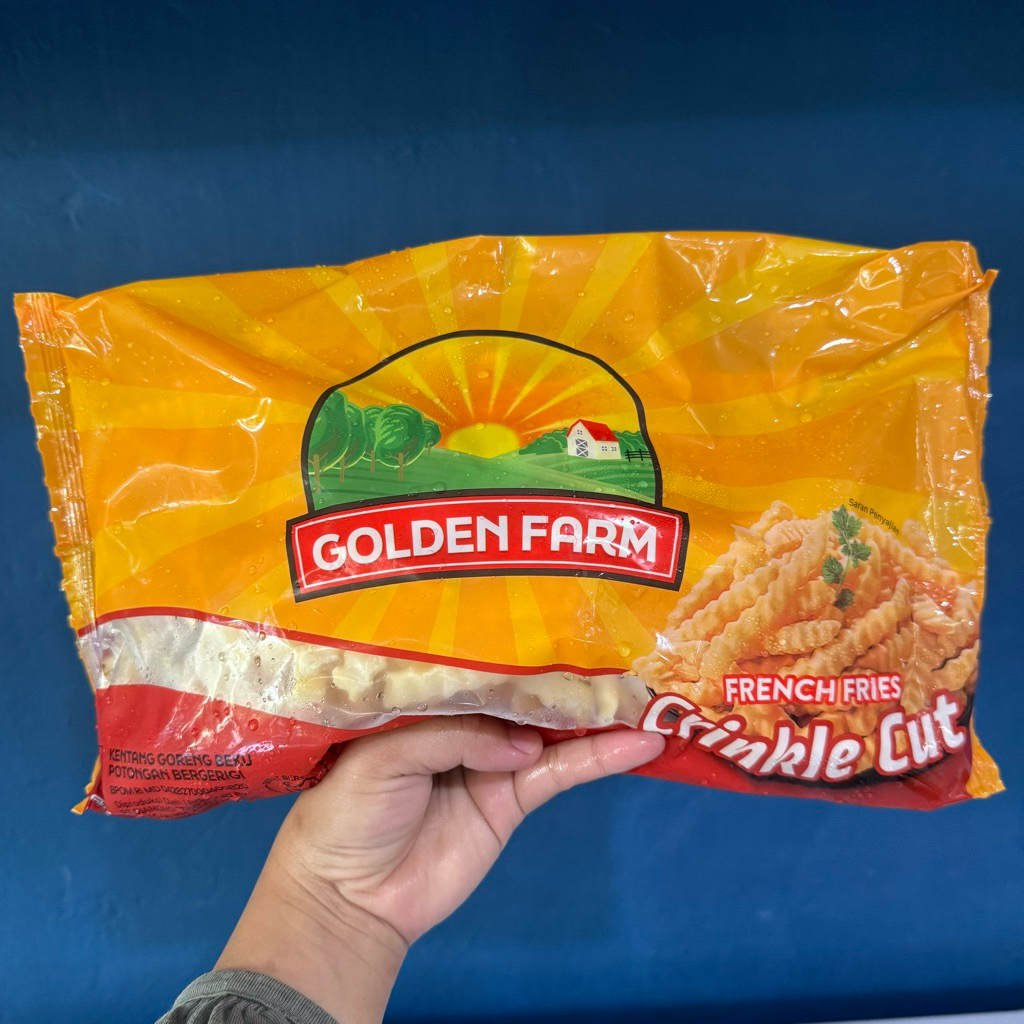 Golden Farm Kentang Goreng Crinkle Cut