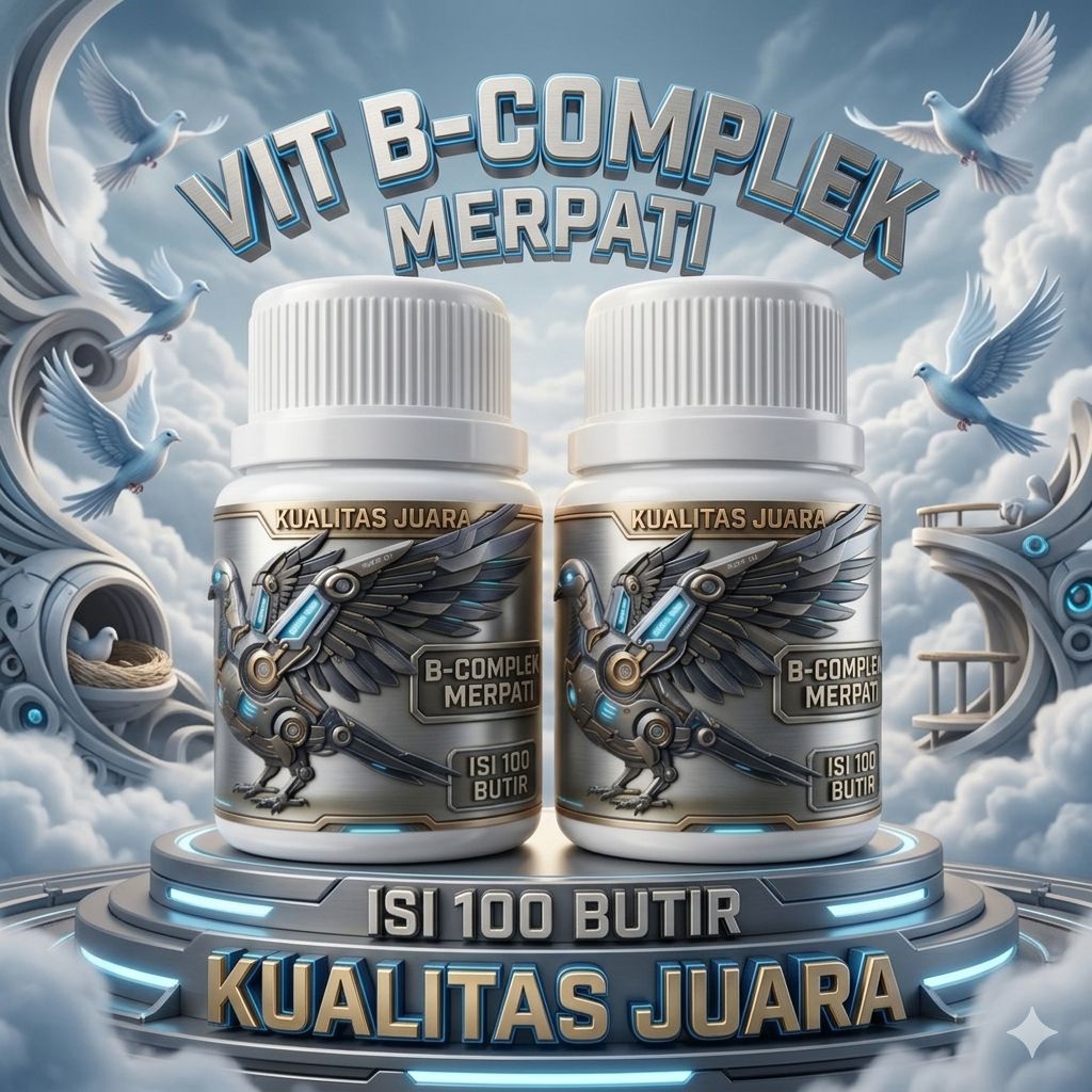 B-COMPLEK UNTUK MERPATI ISI 100 BUTIR RAFFA BIRD FARM