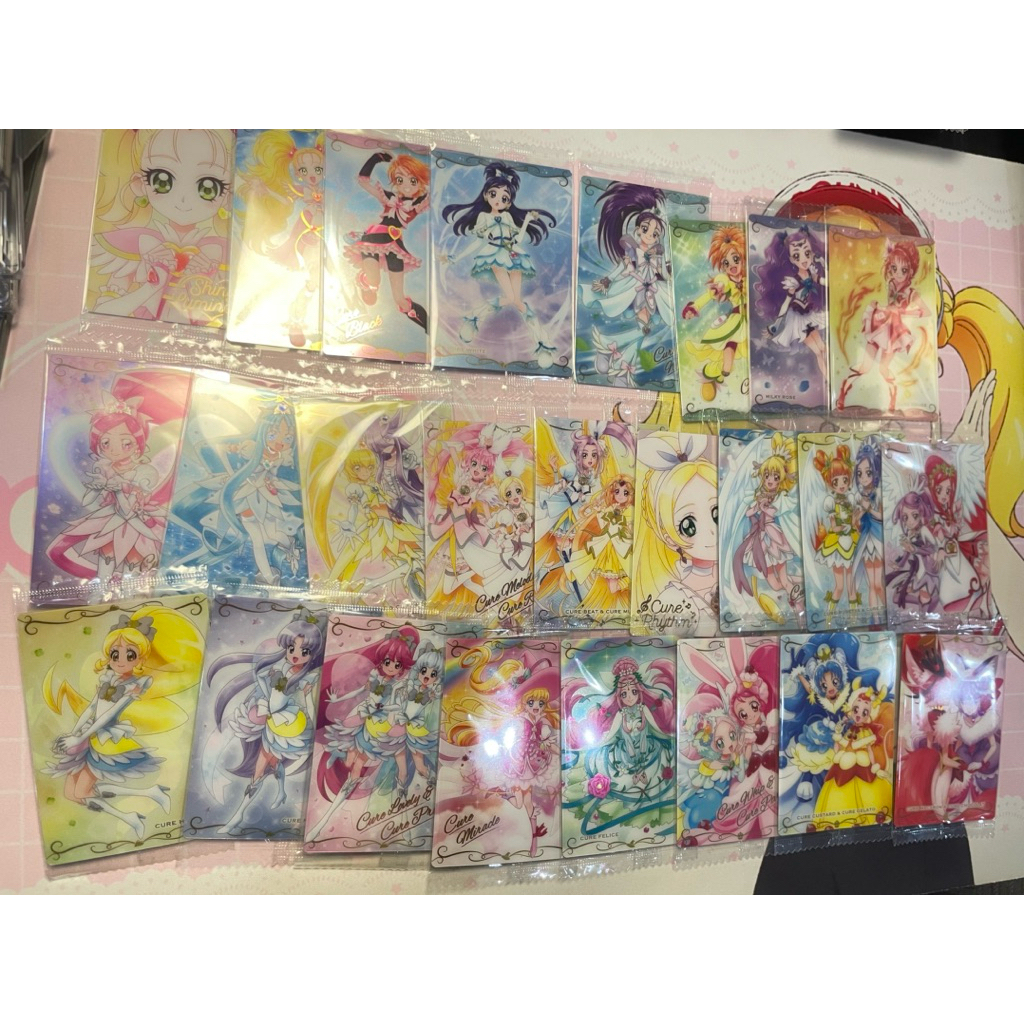 Precure Pretty Cure V1 Original Packaging Kartu Card Merchandise maxheart splashstar heartcatch suit