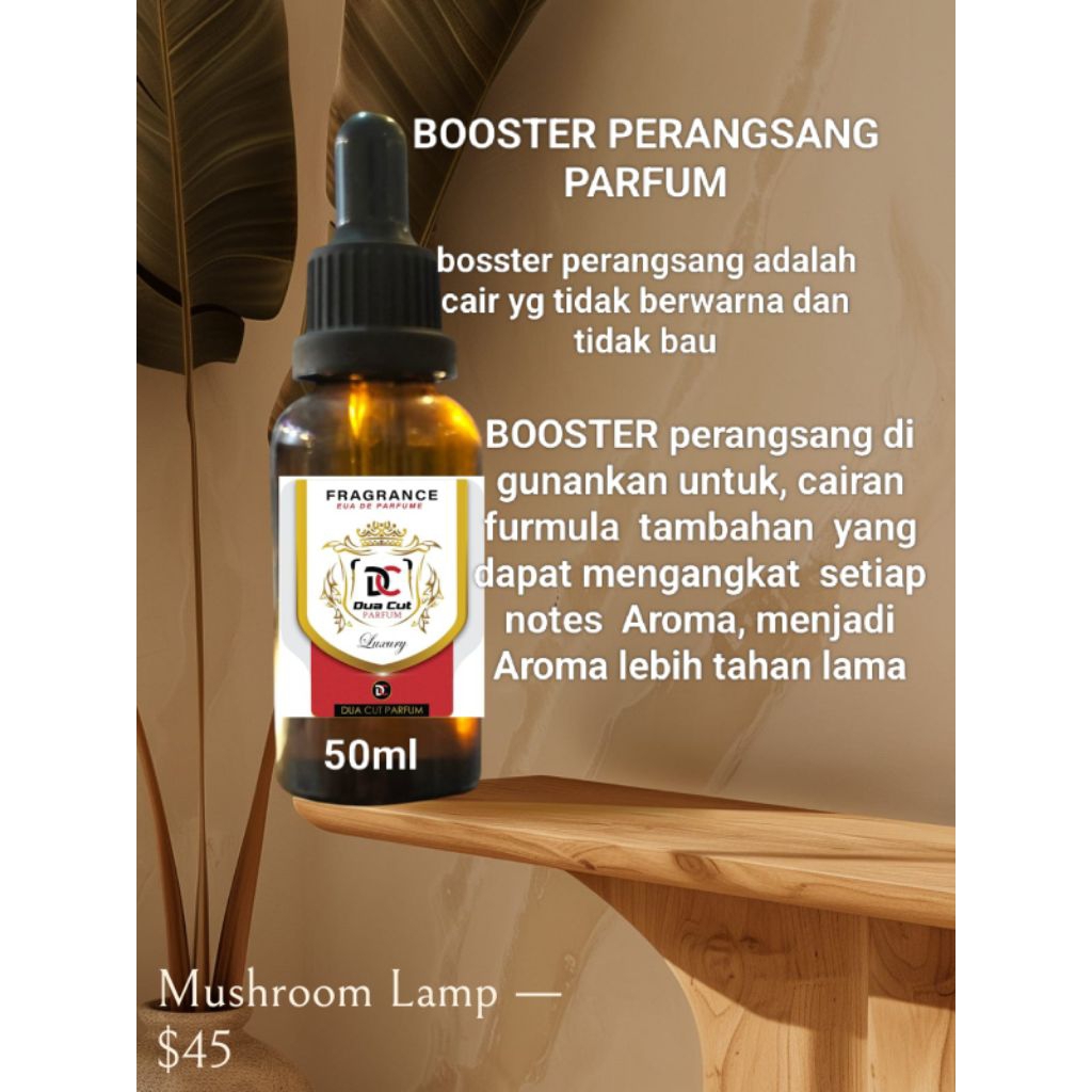 dua cut parfume, BOOSTER PERANGSANG PARFUM, 35ML +-