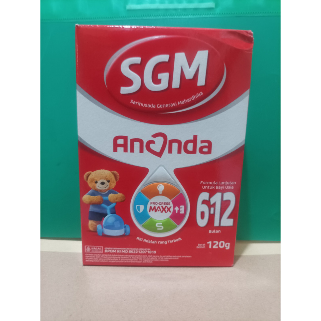 Susu Formula SGM Ananda 6-12 bulan 120 gram