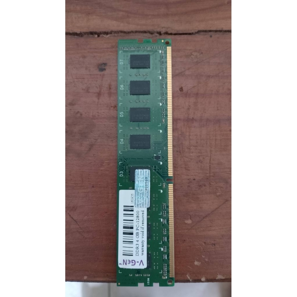 Ram PC Ddr3 4gb vgen