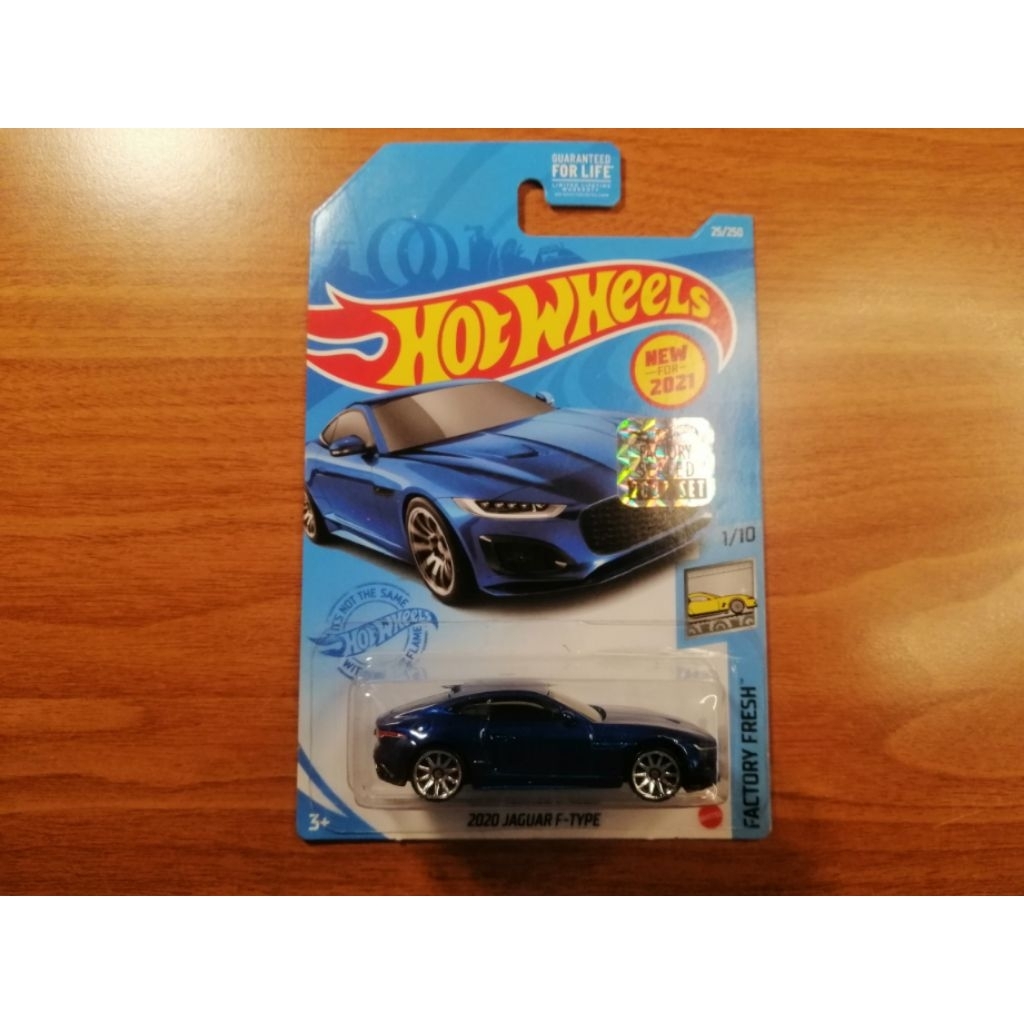 Hot Wheels Factory Sealed 2020 Jaguar F Type Blue