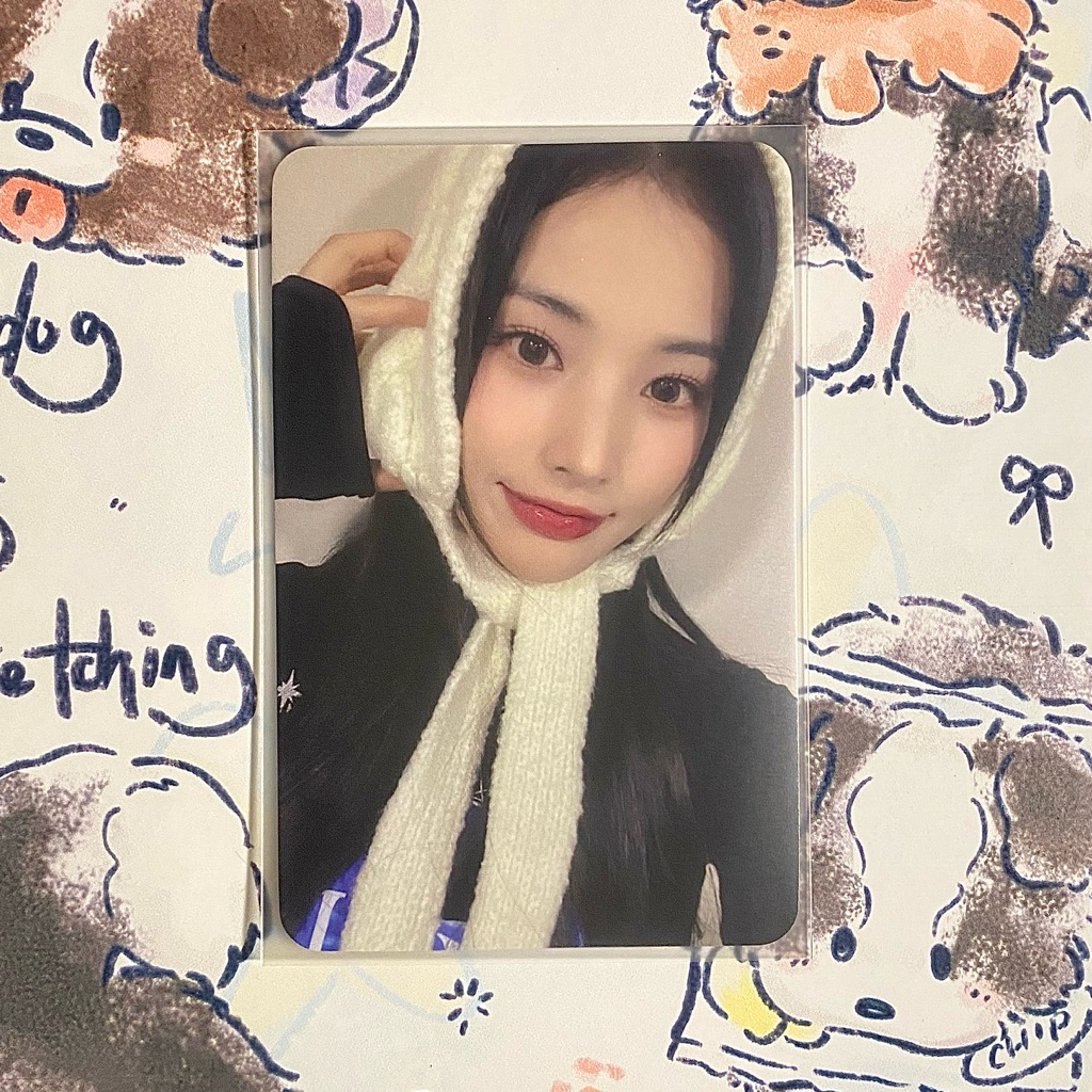 [ Ready ] Photocard Official Jinni Nmixx Entwurf Soundwave Earmuff