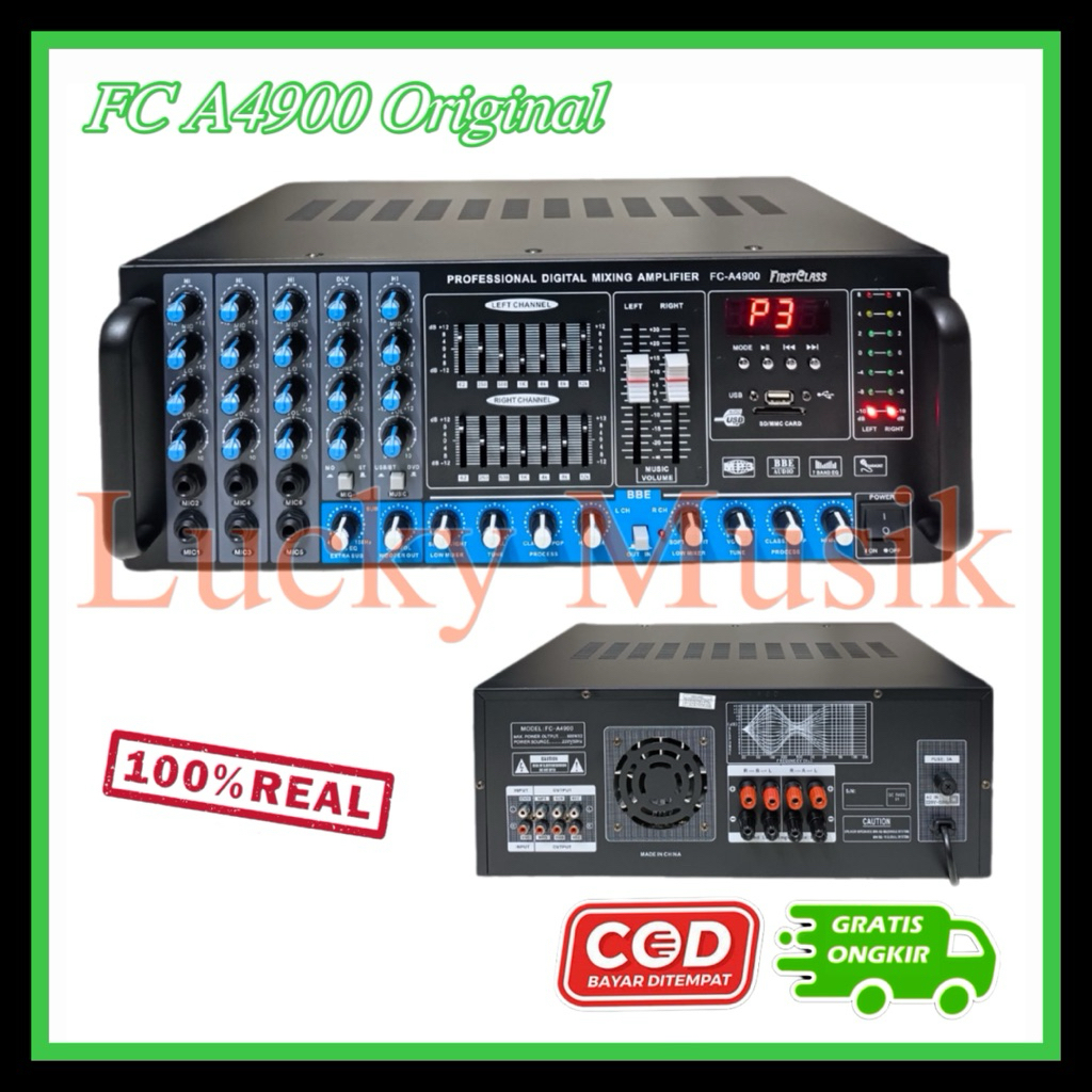 amplifier firstclass fca 4900 firstclass fca4900 fristclass fc a4900