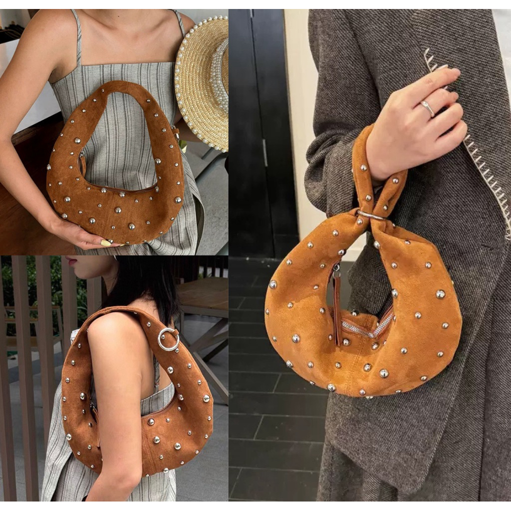 Tas Wanita - Stud Dumpling Bag