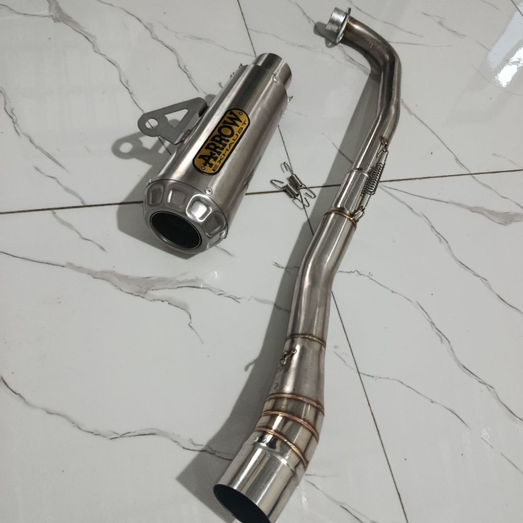 KNALPOT ARROW GTX 50MM SUPRA, VEGA, JUPITER, REVO, SMASH, SHOGUN DLL
