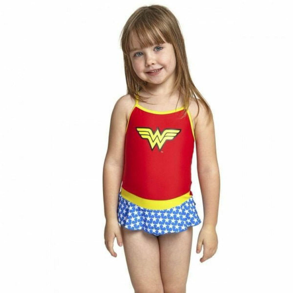 PRELOVED ZOGGS Wonder Women SWIM Kids Size 6 Like New