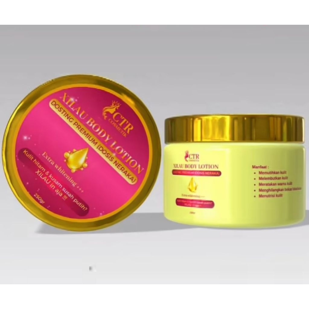 HB XILAU BODY LOTION DOSTING PREMIUM BY CTR COSMETIK