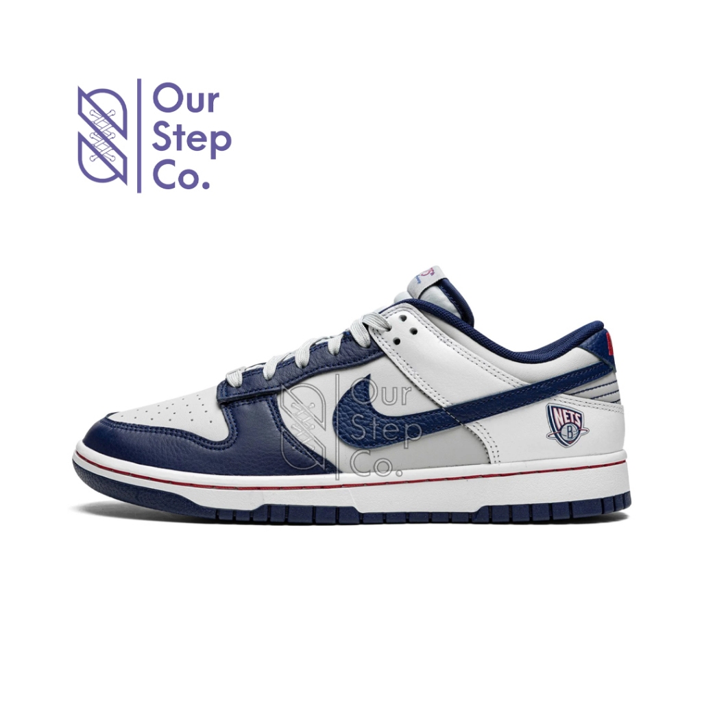 Sepatu Nike Dunk Low Brooklyn NBA 75 Original BNIB
