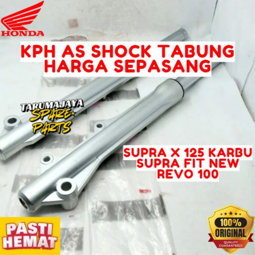 AS SHOCK TABUNG HARGA SEPASANG ORIGINAL HONDA KODE KPH, AS SHOCK TABUNG SUPRA X 125 KARBU, AS SHOCK 