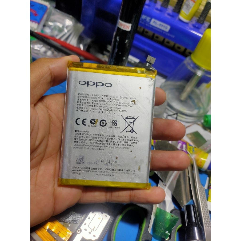 Batre copotan Oppo A57 ori