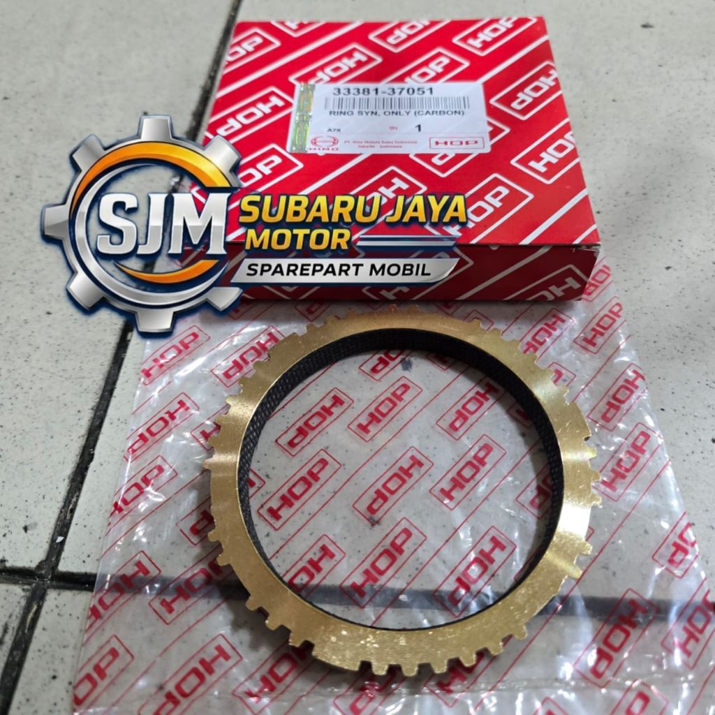 Ring Syncromis Kuningan Carbon Gigi 4 Toyota Dyna Dutro 130HT 33381-37051