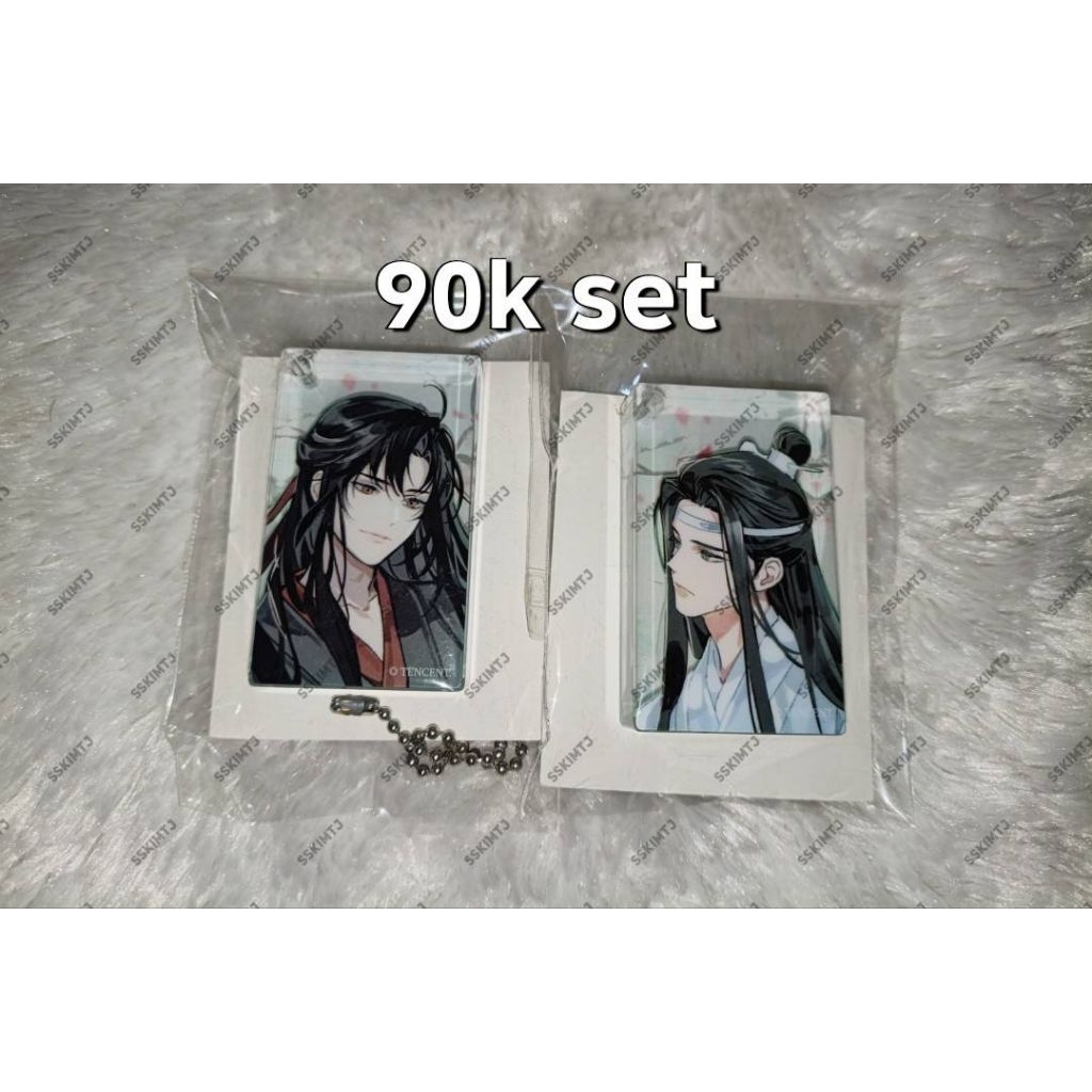 GRANDMASTER OF DEMONIC CULTIVATION MDZS MO DAO ZU SHI ACRYLIC BLOK MINI OFFICIAL MERCH SET