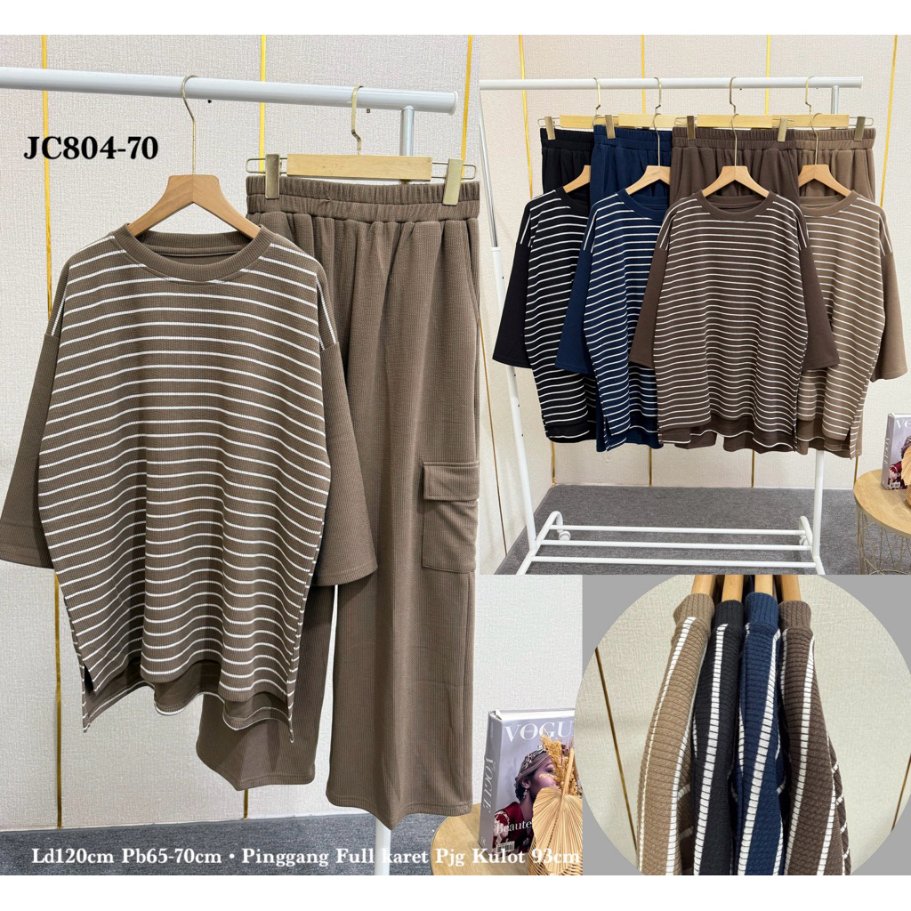 SET KNIT JUMBO WANITA PREMIUM || SET KULLOT SALUR