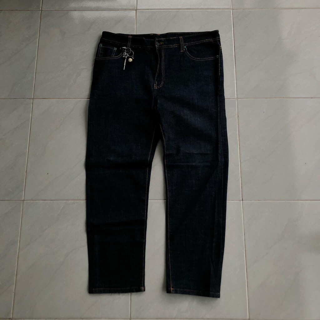 NEBAGY JEANS RAW DENIM BLUE INDIGO (STRECH)