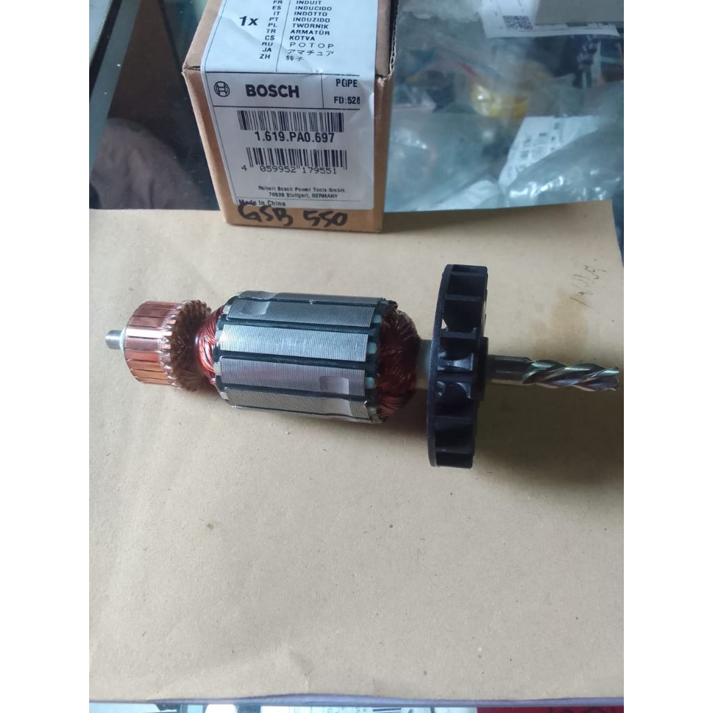 Armature Bor Bosch GSB 550, GSB 1300 Original