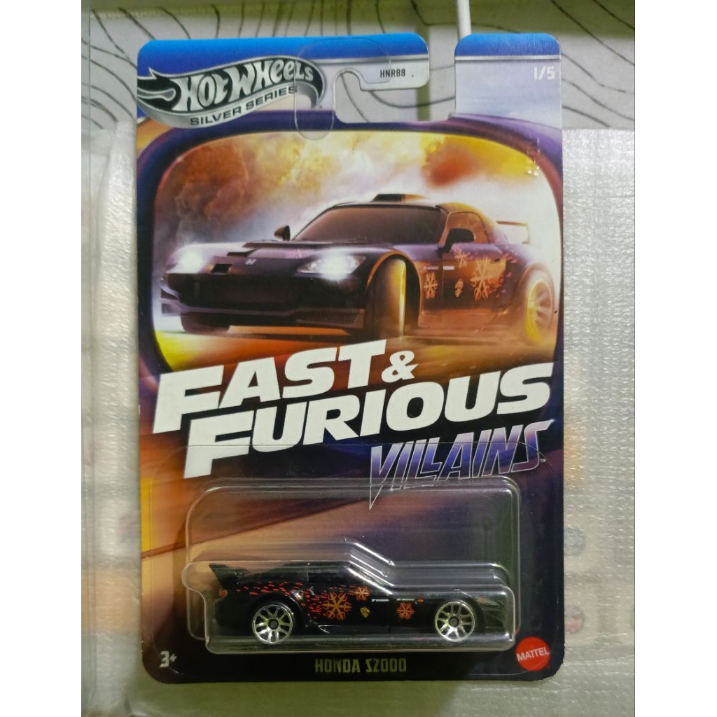 hot wheels fnf villain honda s2000