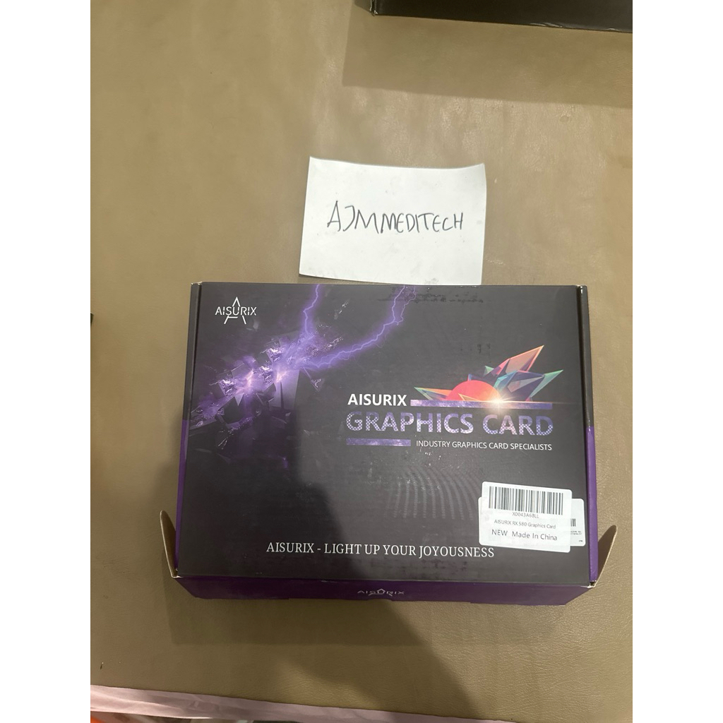Aisurix Rx 580 series 8 GB Baru
