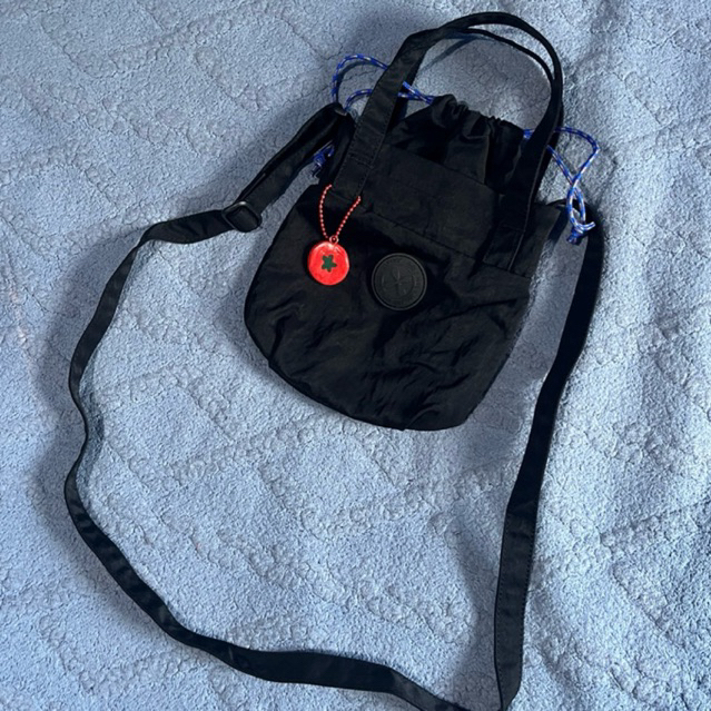 PL Tas Selempang Exsport Go Active Mini Sling Bag - Hitam Black Preloved Export Preloved