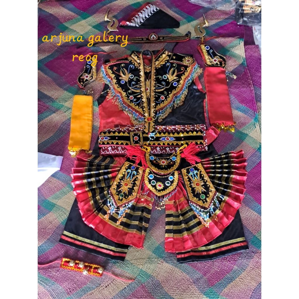 BAJU JARANAN / KOSTUM SET / BAJU JARANAN CELENG SRENGGI ( DEWASA )