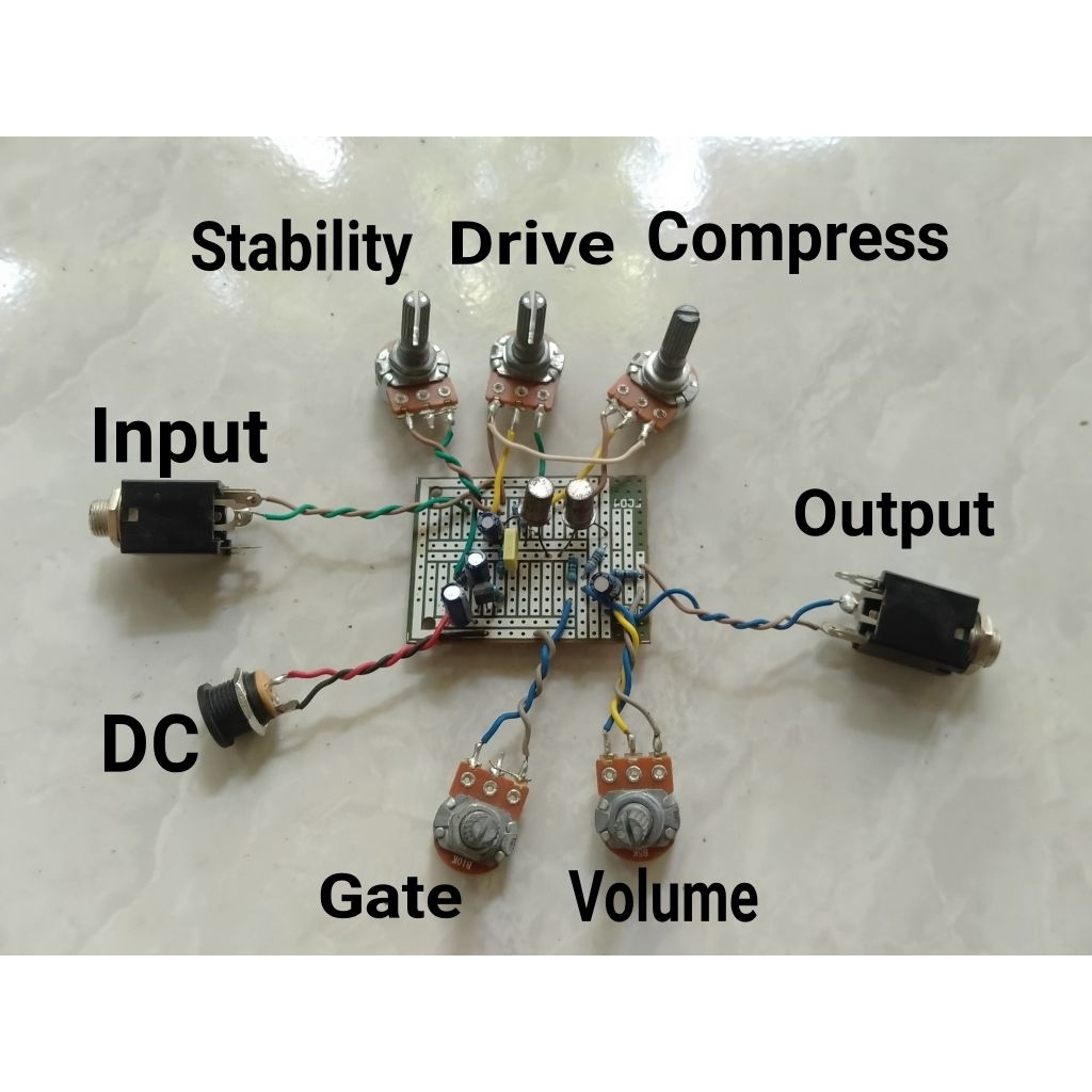 Kit efek gitar FUZZ FACTORY