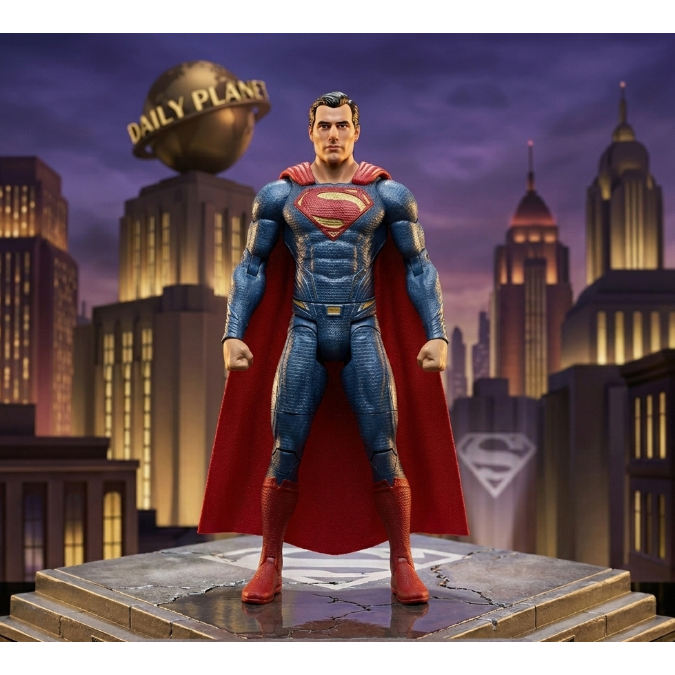DC superman justice league figure