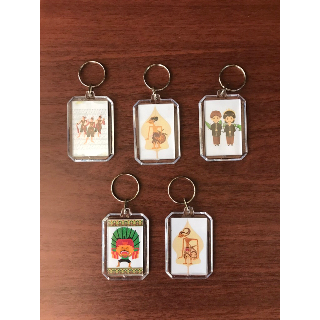 gantungan kunci kota Surabaya, oleh-oleh souvenir Surabaya, keychain surabaya