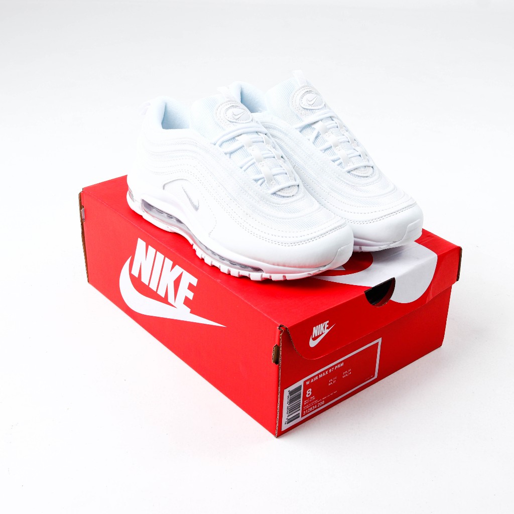 (SZBD) Sepatu Sneakers Nike Air Max 97 Triple White