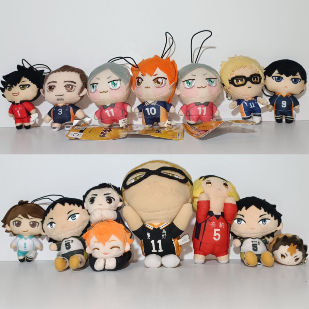 Haikyuu Boneka Anime Ganci Hinata Kageyama Oikawa Tsukishima Kenma Lev Tetsuro Chopinui Mascot