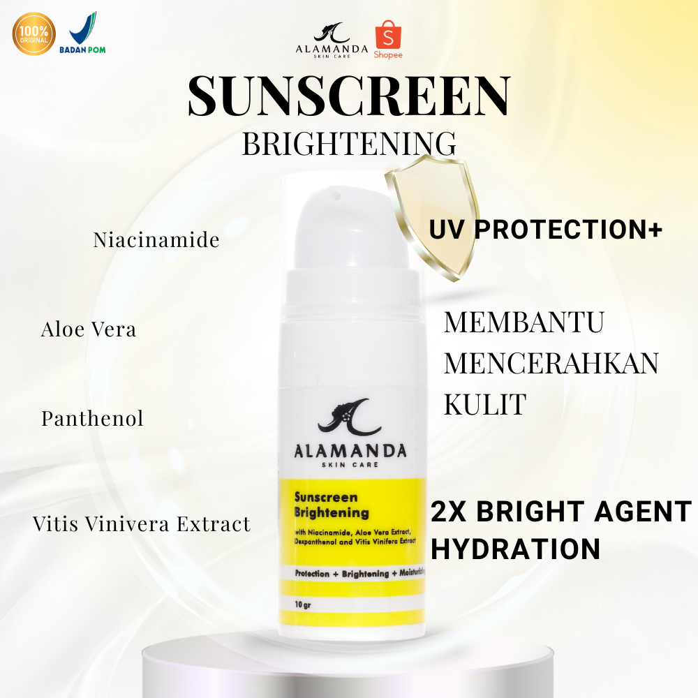 Alamanda Skincare Brightening Sunscreen