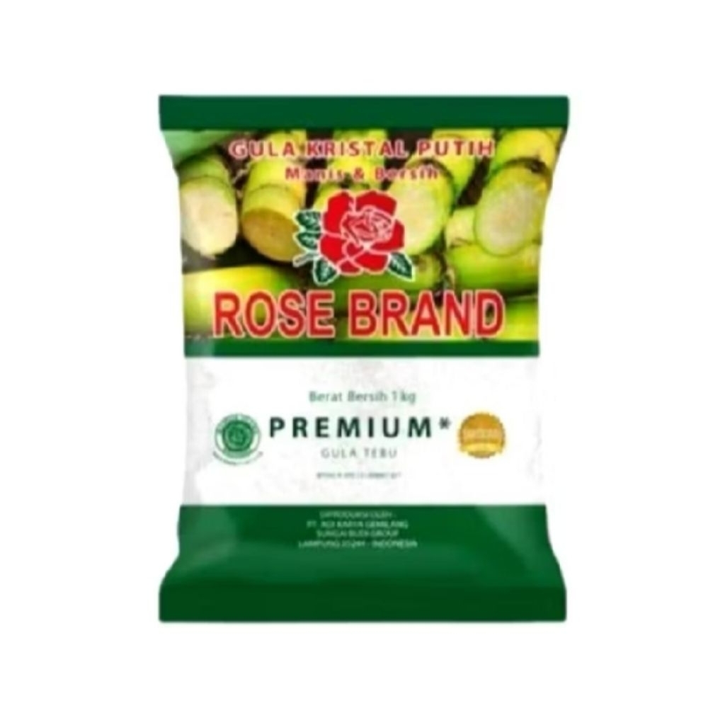 Gula pasir rose brand 1kg termurah / gula kristal rose brand 1kg