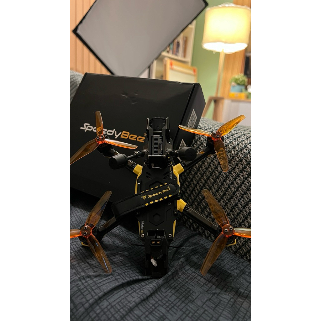 speedybee master 3x FPV DRONE baru rakit + VTX DJI O4 pro used