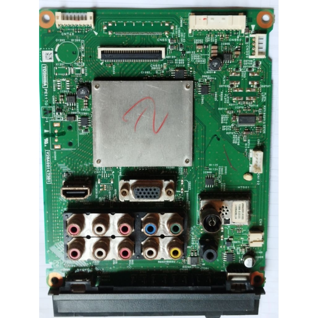 mainbord /mobo tv LED Toshiba 32in 32p2300