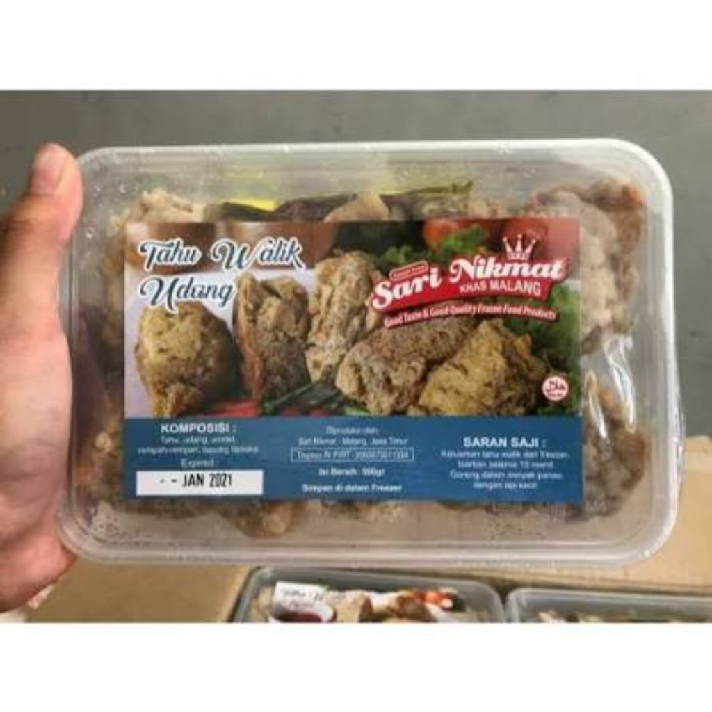 Tahu walik udang sari nikmat